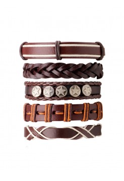 Сет из 5 браслетов "Five Stars"