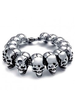 Браслет "Big Skulls"