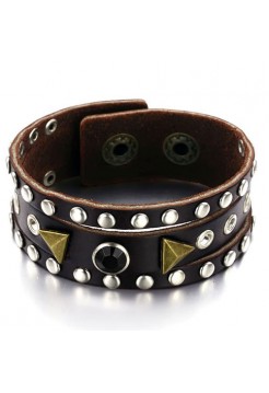 Браслет кожаный "Black Eye"