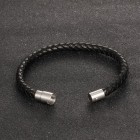Минималистичный браслет для мужчин в виде жгута и магнитным замком