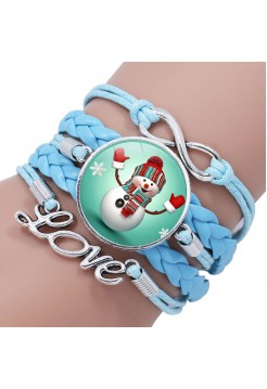 Браслет "Blue Snowman"