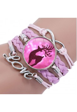 Браслет "Pink Deer"