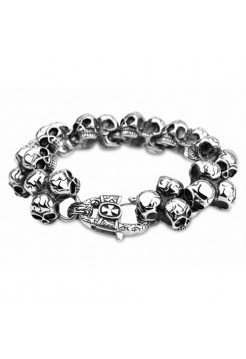 Браслет "Triple Skulls"