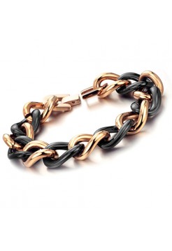 Браслет керамический "Rose Gold"