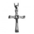 Кулон на шею Доминика Торетто крест с цепочкой 45 см