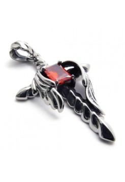 Кулон "Крылья На Кресте"