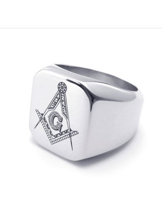 Кольцо "Steel Freemasonry"