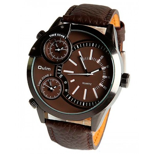 Популярные наручные часы в коричневом цвете. Элегантно и изысканно.
